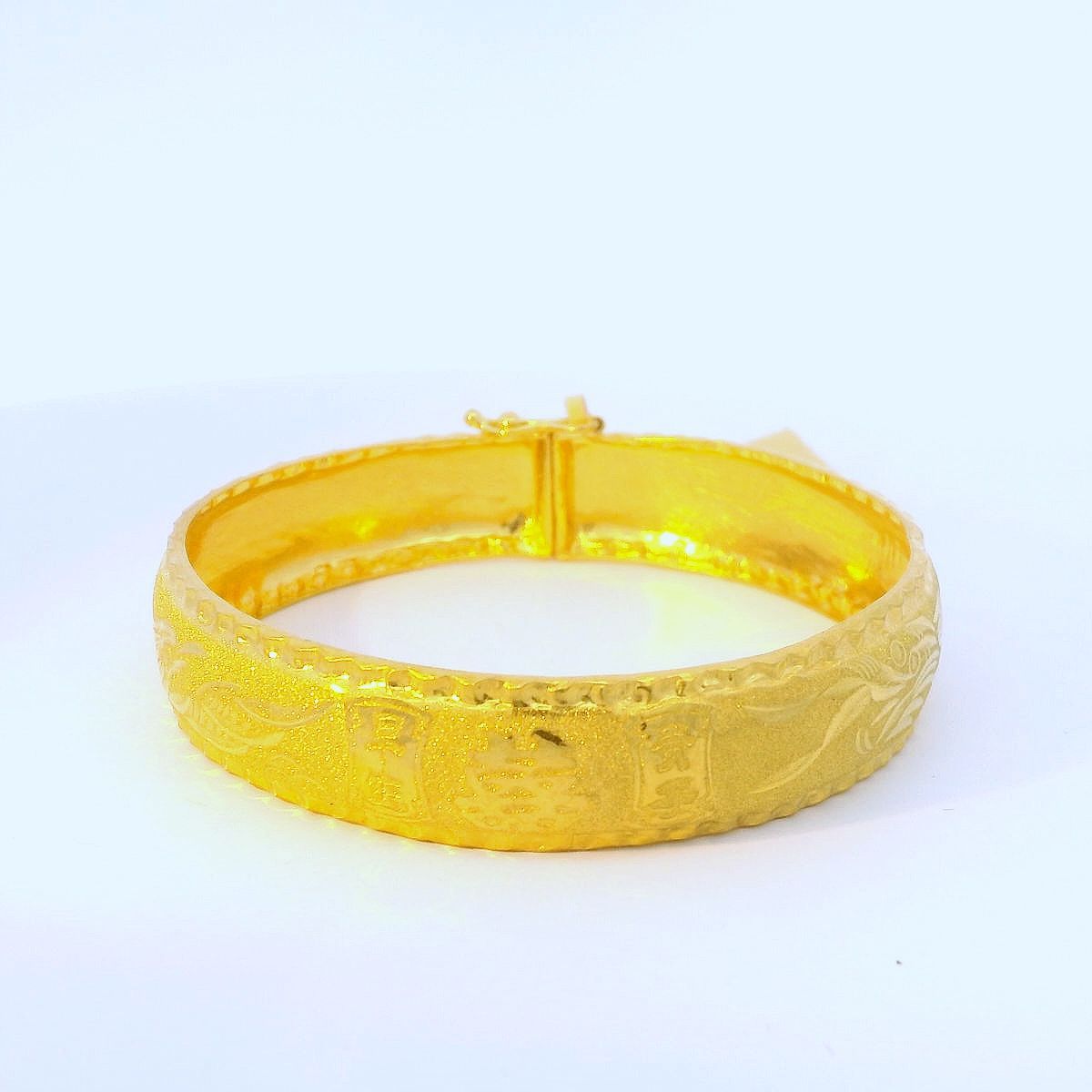 24K Phoenix Wedding Bangle - Z017285 | Free & Fast Shipping