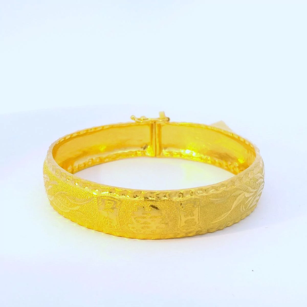 24K Phoenix Wedding Bangle - Z017285 | Free & Fast Shipping