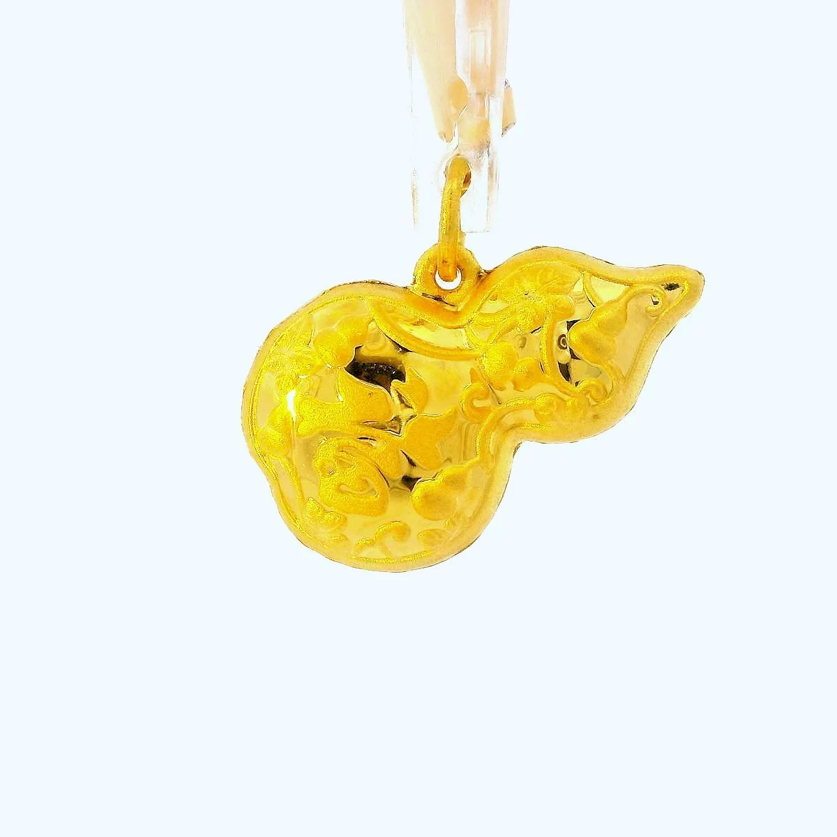 24K Gourd Pendant - Z018402 | Free & Fast Shipping