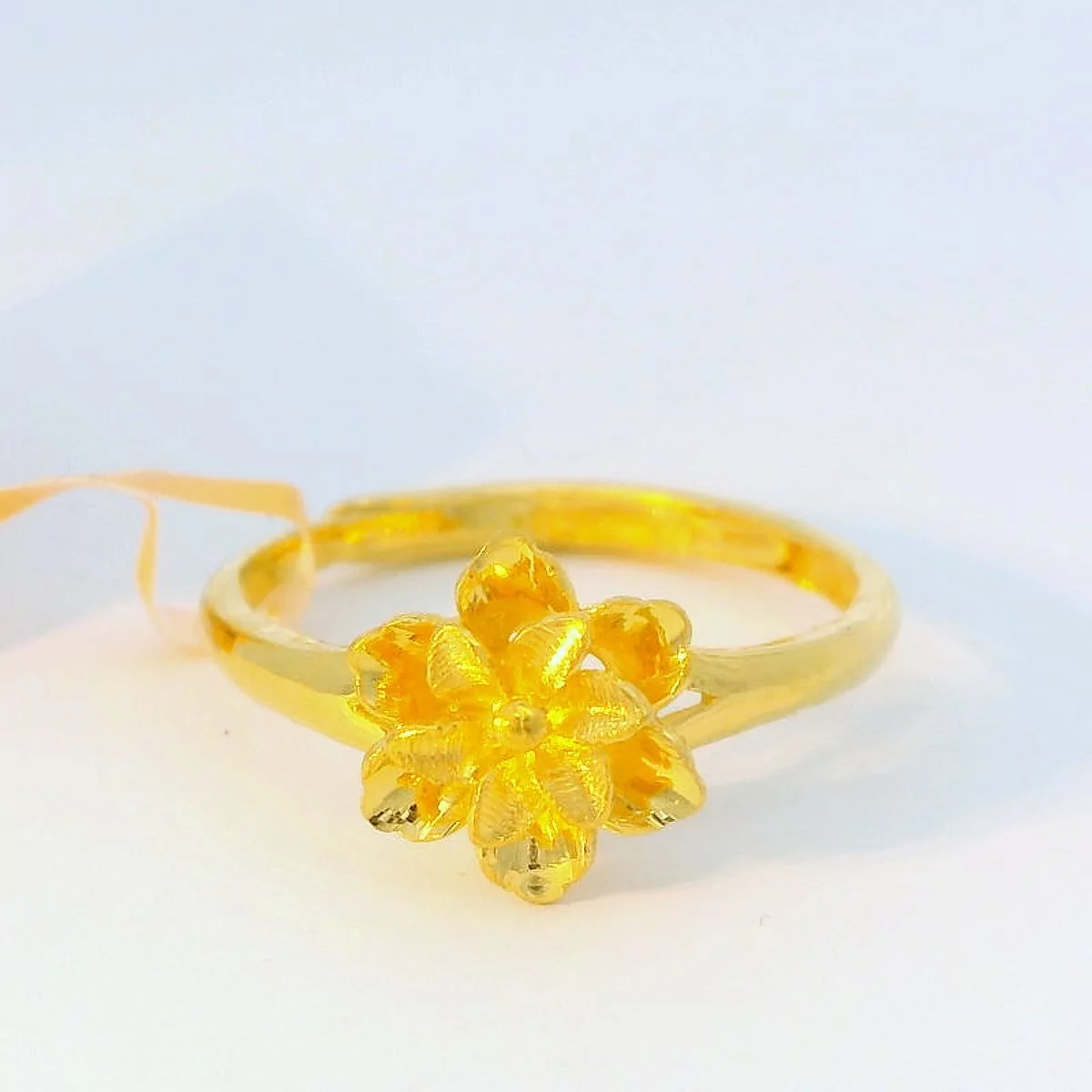 牡丹指輪 24K Flower Ring - Z023410 - Free & Fast Shipping