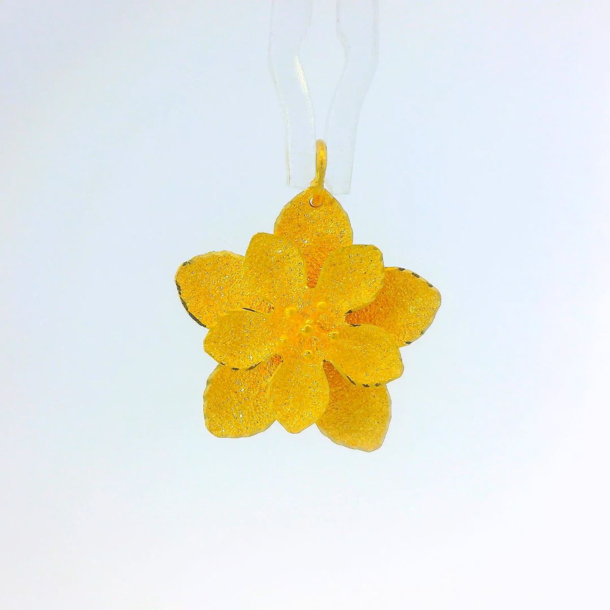 24K Flower Pendant - Z025400 - Free & Fast Shipping