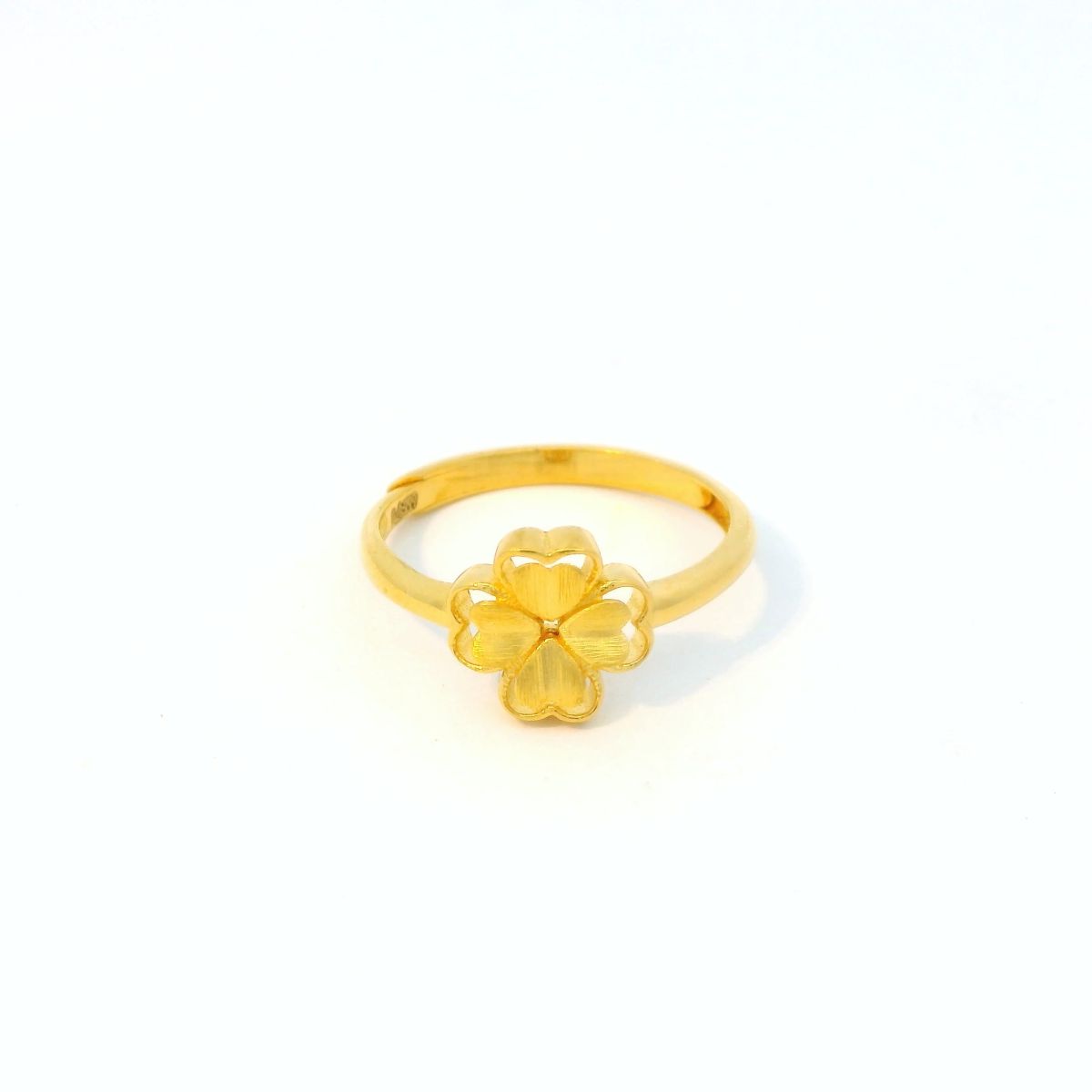 クリスマスハート　アゲイン 24K Heart Ring - Z026133 - Free & Fast Shipping