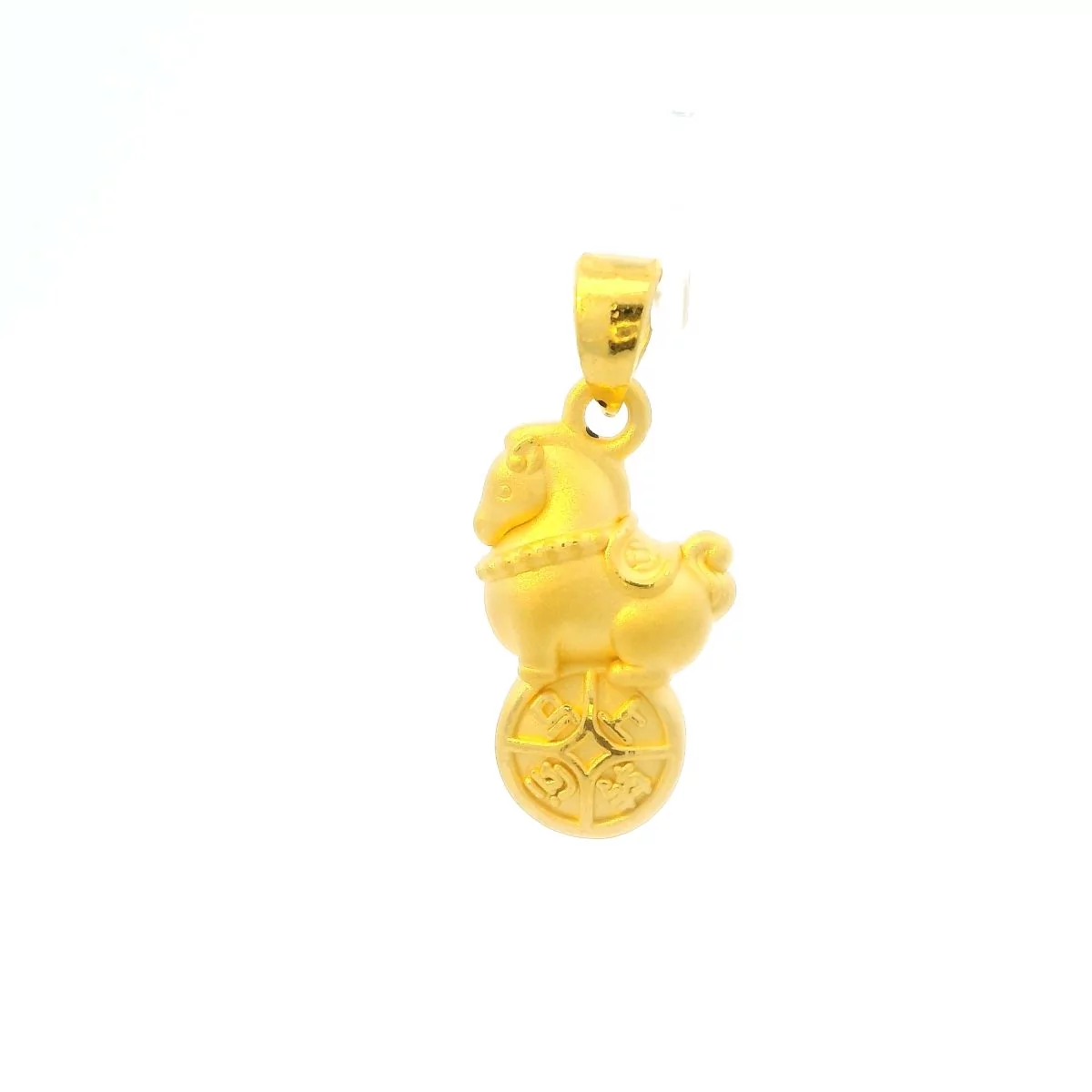 24K Horse Pendant - Z026228 - Free & Fast Shipping