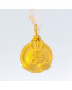 24K Snake Cartoon Pendant - Z023781 - Free & Fast Shipping