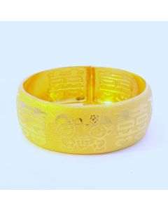 accessory mau アクセサリーマウbrass bangle 4cm Brass Rhinestone Geometric Minimalist Cuff Bangle - 1001166888