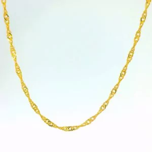 Buy Z026502 - 24K Chain 9.34G L:17.0 from Chains 金项链, 24K 純金