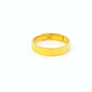24K Circle Fancy Ring - Z023362 - Free & Fast Shipping