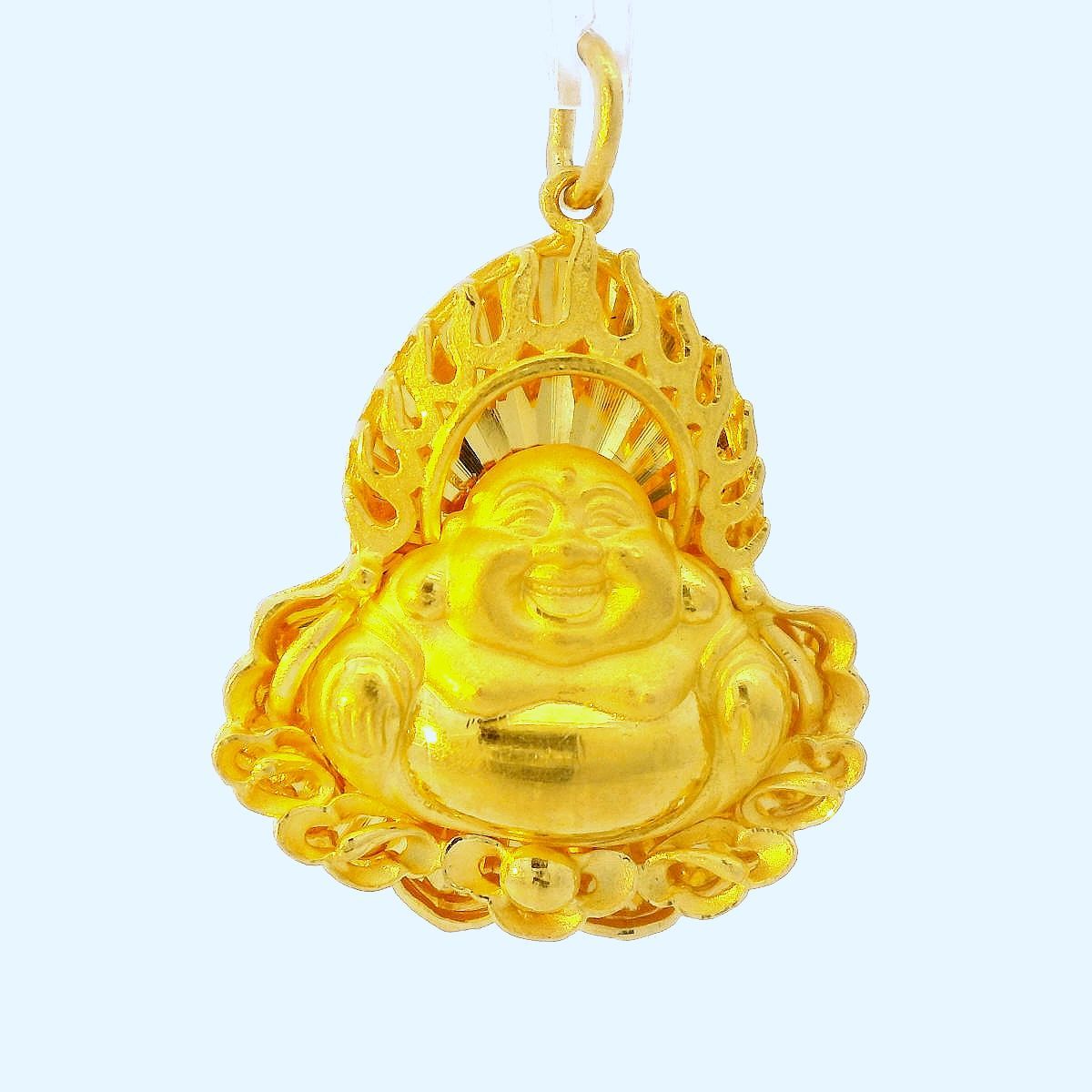 【激レア!】Gilt Buddha Perpetual Faces Vase 壺 R40920-00-Buddha-Multi-Face-