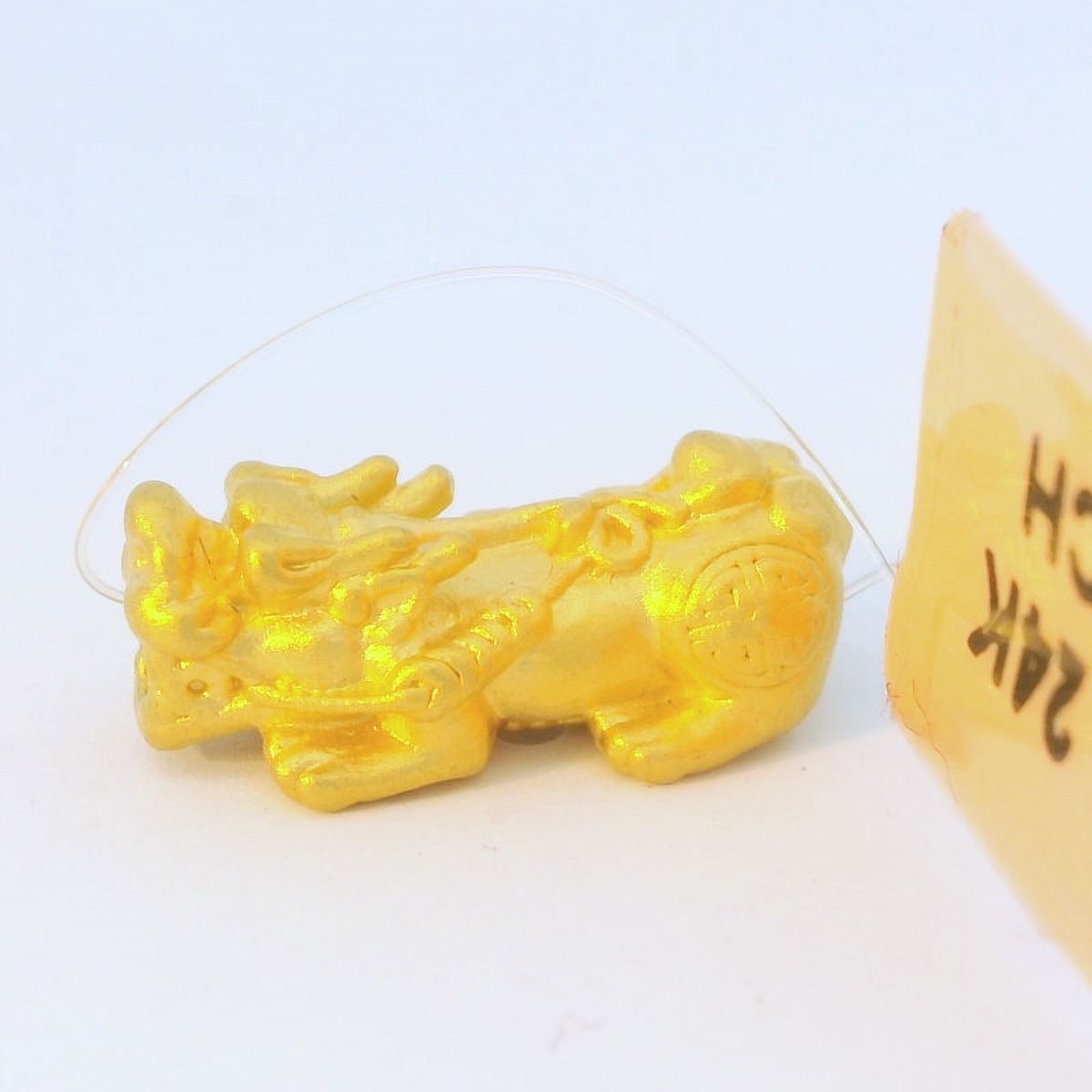 金のわらじ 999.9 MITSUMASA GOLD 24K Pixiu Charm - Z014051 | Free & Fast Shipping