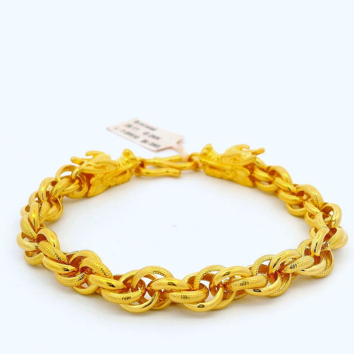 24k gold bracelet- authentic 24 ゴールド- 本物 24k Gold Bracelet – Beauty of the Belle