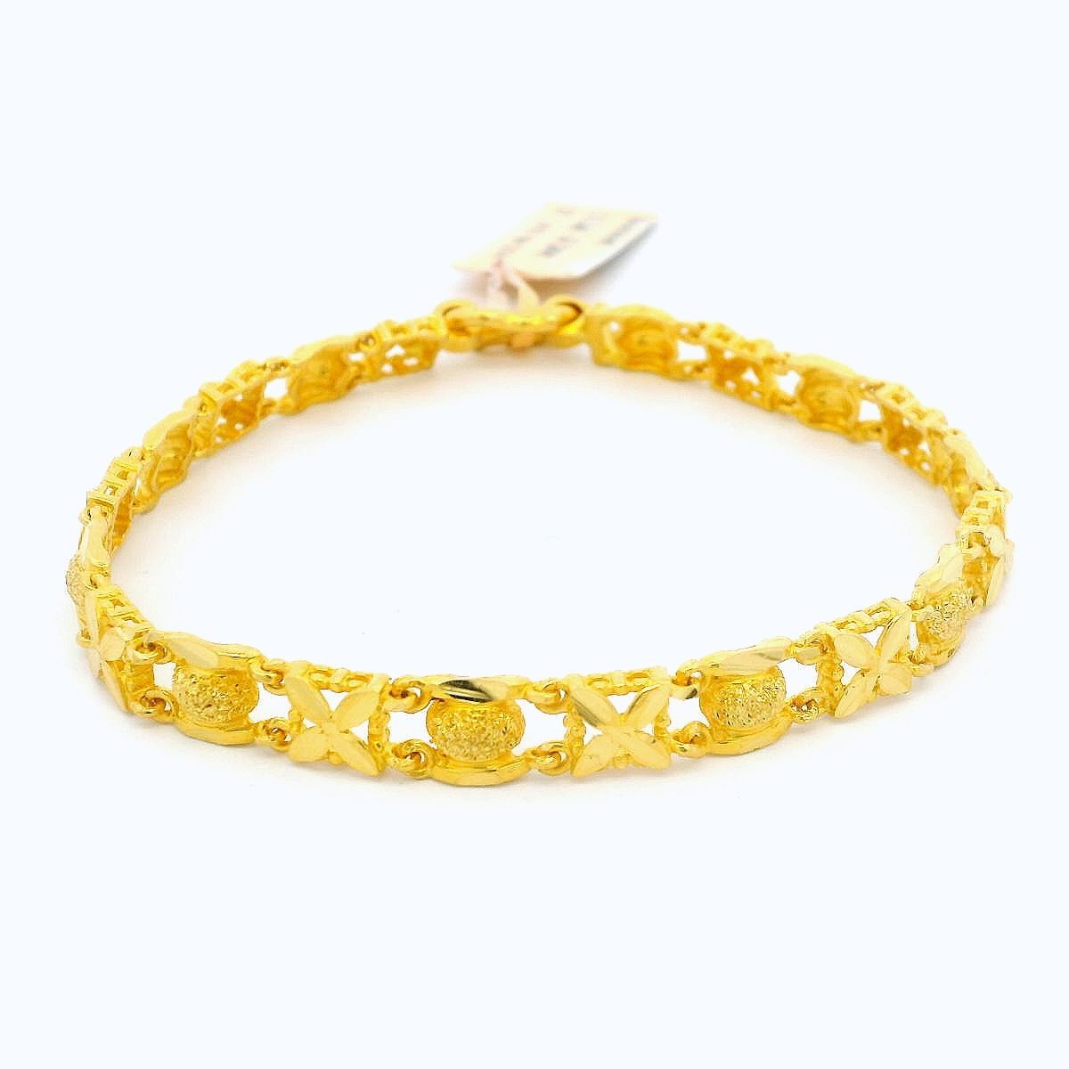 24K Fancy Bracelet - Z022239 - Free & Fast Shipping