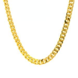 24K Fancy Link Chain - Z024505 - Free & Fast Shipping