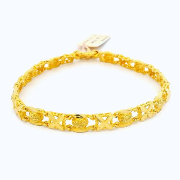24K Fancy Bracelet - Z022239 - Free & Fast Shipping